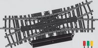 Märklin H0 K-rails 2260 Engels wissel, Dubbel 168.9 mm