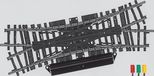 Märklin H0 K-rails 2260 Engels wissel, Dubbel 168.9 mm