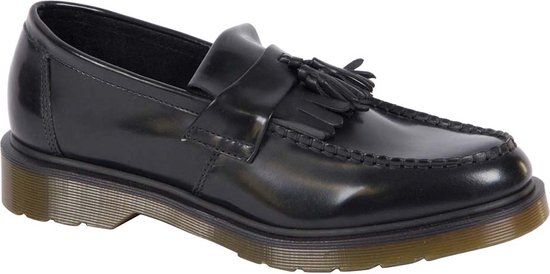Dr. Martens Adrian Tassle Polished Loafers Zwart EU 40 Vrouw