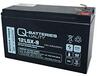 Q-Batteries 12LSX-9 12V 8,8Ah lood-vlies-accu/AGM 10 jaar