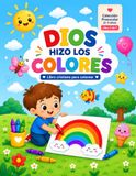 Dios hizo los colores: Libro cristiano para colorear