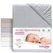 Babybay Jersey hoeslaken voor origineel (1- of 2-pack) 100% katoen. 1 Stuk grijs