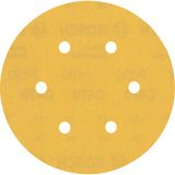 Bosch Expert C470 - Papier de verre - 150 mm - 6 trous - G400 - 50 pièces