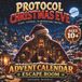 CHRISTMAS EVE PROTOCOL Advent Calendar Book with 24 Puzzles