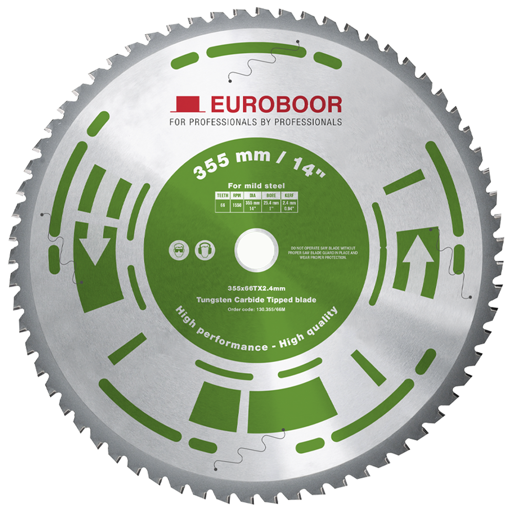 Euroboor zaagblad Ø355 mm / 14" 66T - 130.355/66M