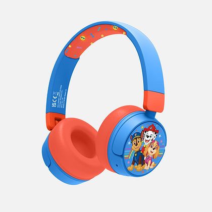 OTL Technologies Paw Patrol Pawsome - Draadloze Kinderkoptelefoon - Bluetooth 5.3 - Volumebegrenzing - Microfoon - Inklapbaar