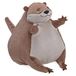 Wild Republic Flipkins River Otter, pluche dier, 12 cm, pluche speelgoed, Fill is Spun gerecyclede waterflessen