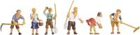 Noch 15618 H0 Bergboeren figuren Geverfd, Staand