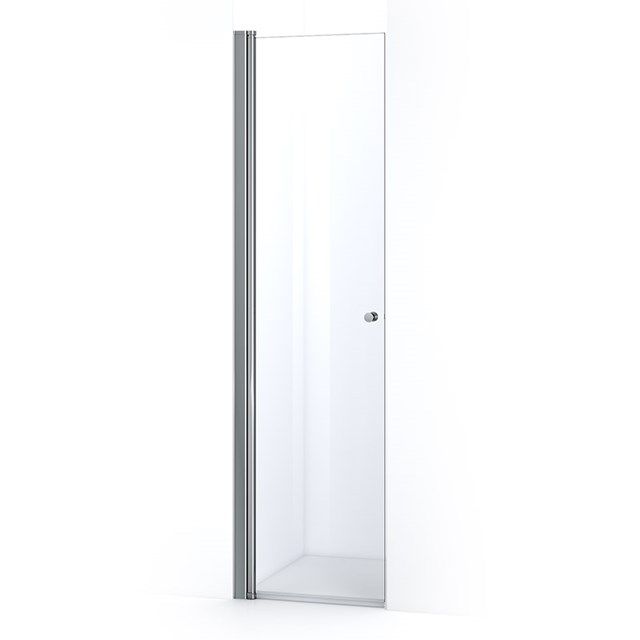 Maxaro Zircon Comfort Douchedeur 45cm Pendeldeur - Chroom - Helder glas