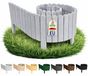 Bordure en bois flexible pour jardin et parterres de fleurs