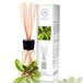 AROMATIKA Diffuseur de roseaux Bois de santal 100ml - Huile essentielle naturelle - 8 bâtonnets