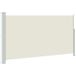 Auvent latéral de patio 160x300 cm couleur crème