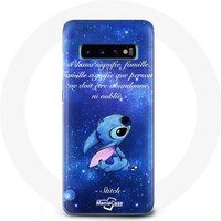 Maniacase Hoesje voor Samsung Galaxy S10 Stitch Ohana Quote
