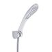 GEDY G-Tendence 02, universele handdouche, 1 straal, flexibel, 150 cm, ABS met chroom/zwarte afwerking, 2 jaar garantie, R&S-design, inclusief zandfilter, uniek