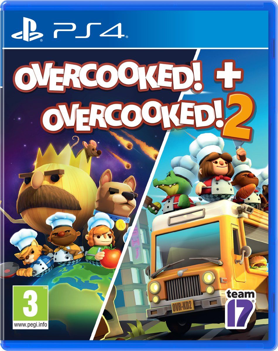 Team 17 Overcooked Double Pack - PlayStation 4