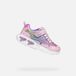 GEOX ASSISTER MEISJES Sneakers - ROZE/MULTIKLEUR - Maat 31