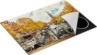 Chefcare Inductie Beschermer Amsterdamse Brug 75x50 cm - Multicolor
