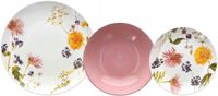 Tognana Audrey Servies 18-delig Porselein Bloemendesign