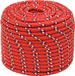 vidaXL Multifunctioneel touw 14 mm 25 m Rood PP