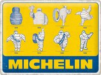 Nostalgic Art Merchandising Michelin Wandbord Garage - Logo Evolution