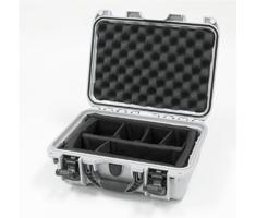 Nanuk 915 case zilver met divider