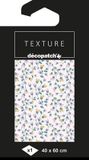 Décopatch Clairefontaine TD788C Texture Collection Roze Klein Bloemenpatroon