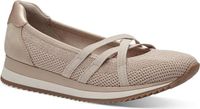 Jana Dames Ballerina 8-22173-42 Beige H-breedte Maat: 39 EU