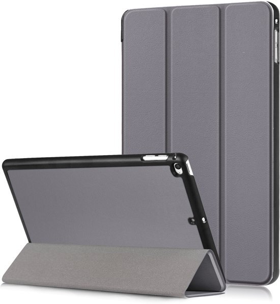 BTH iPad Mini 5 (2019) Tri-Fold Hoes Case Smart Cover Hoesje - Grijs