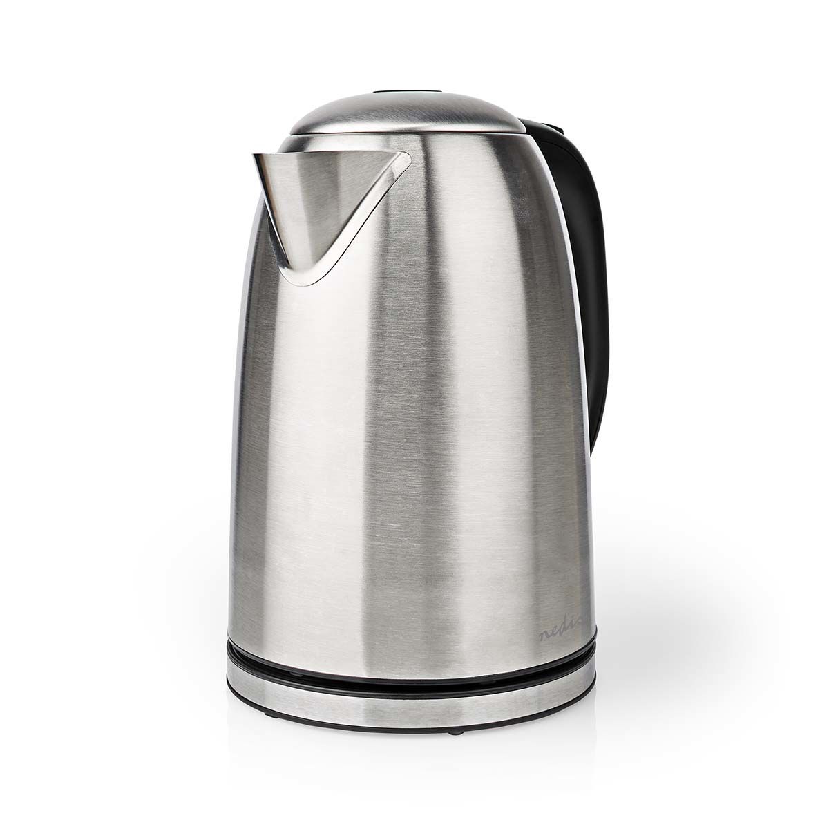 Nedis KAWK350EAL Waterkoker - 1.7 l - Zwart/Zilver