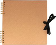 Artemio Spiraalalbum 25x25 cm Kraftpapier Bruin