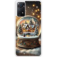 Xiaomi Bedrukt siliconen hoesje compatibel met Xiaomi Redmi Note 11 Pro, Xiaomi Redmi Note 11 5G globe feerique