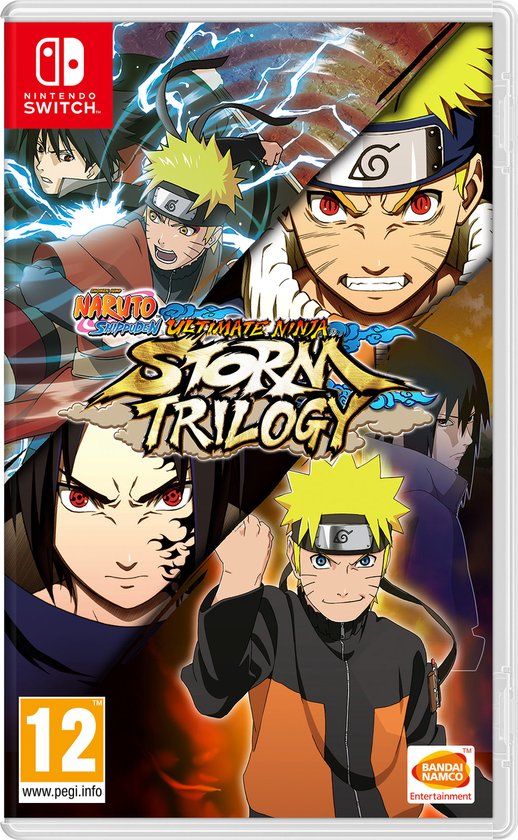 Bandai Namco Entertainment Inc. Naruto Shippuden Ultimate Ninja Storm Trilogy Code In Box - Nintendo Switch