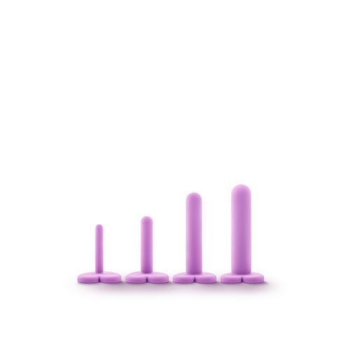 Blush Wellness 4-delige Dilator set - paars - siliconen