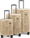 Epic Crate Reflex EVO 4 wielen Kofferset 3-delig - Harde bagage - TSA slot - gold