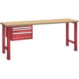 Lista Werkbank met 3 laden 27x36E - Hoogte 850 mm