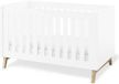 Lit d'enfant en bois massif - Structure de lit - 149 cm x 78 cm x 88 cm