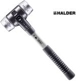 Halder SIMPLEX bankhamer, glasvezelsteel, metaal Ø30