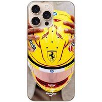 Ferrari Maniacase Beschermhoes iPhone 16 Pro Max Hamilton 44 Casque Officieel