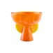 Jonathan Adler Mustique Centre de Table Orange Acrylique