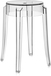 Kartell Charles Ghost Kruk - Transparant - Set van 2 - Philippe Starck