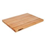 Boos Block Professionele snijplank, groot, 46 x 31 x 3 cm, esdoorn snijplank, hout, serveerplank, hout, snijplank antibacterieel, snijplank van hout met handvat, broodplank, ontbijtplankje