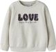 NAME IT Meisjes Sweater NMFOCLOVE LS NREG SWEAT BRU Peyote Melange Maat 98