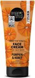 Organic Shop Matterende gezichtscrème met biologische pompoenolie voor de vette huid 50 ml