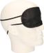 Merkloos / Sans marque Bellatio Design Slaapmaskers - 4x - Oogmaskers - Microfiber - One Size Fits All - Zwart - Elastiek - Reismaker - 18 x 9 cm