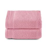 Top Towel Premium grote badhanddoeken, 2 handdoeken, 50 x 100 cm, 100% katoen, 600 gram, koraal