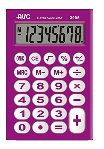 Alevar Calculator AVC 8 cijfers Fuchsia