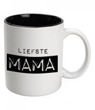 Paperdreams Mok met tekst | Liefste mama | Kleur: Zwart wit