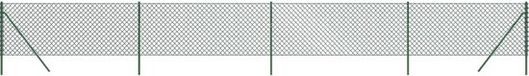 vidaXL Gaashek 0,8x10 m groen