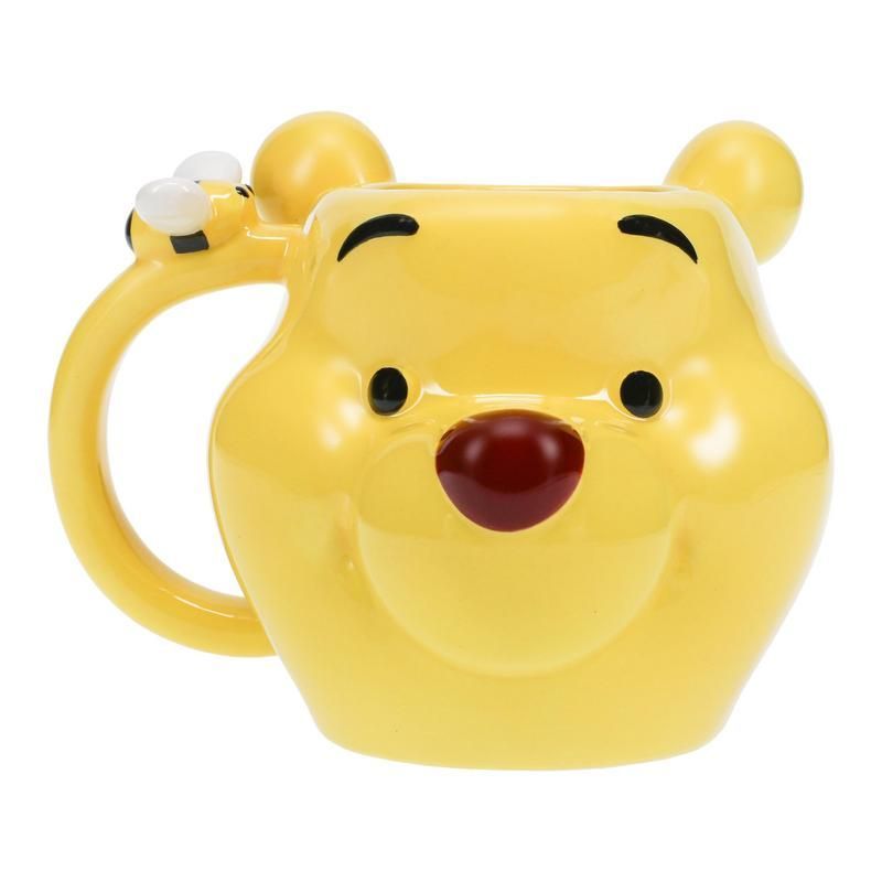 Paladone Winnie the Pooh Shaped Mug - Yellow - 350ml