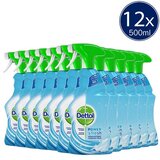 Dettol Allesreiniger Spray Power & Fresh - Katoenfris - 500ml x12 - Voordeelverpakking